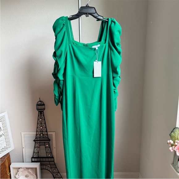 Antonio Melani Green Dress Size 0, 2, 4 - Picture 2 of 5